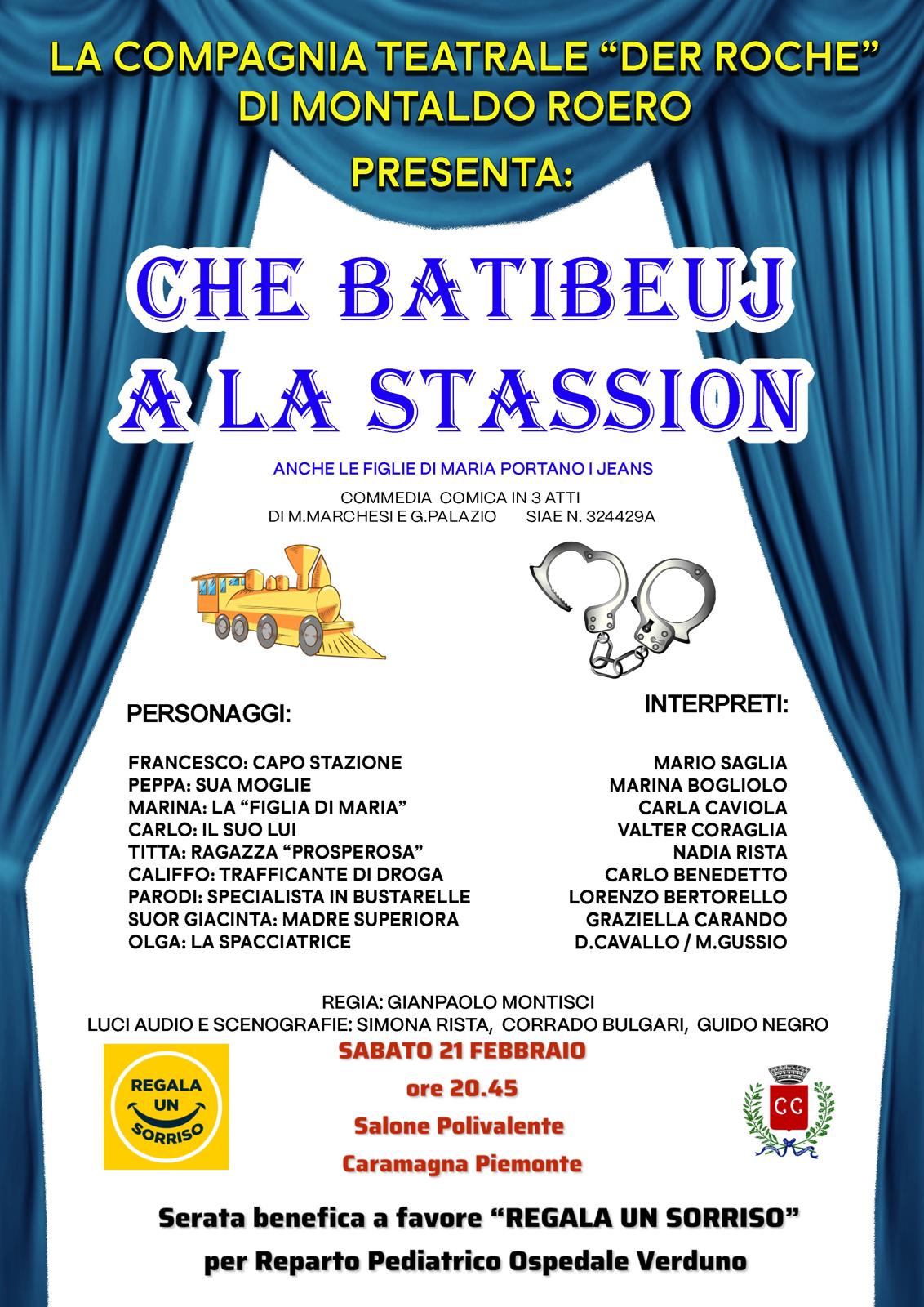 Che batibeuj stassion teatro montaldo